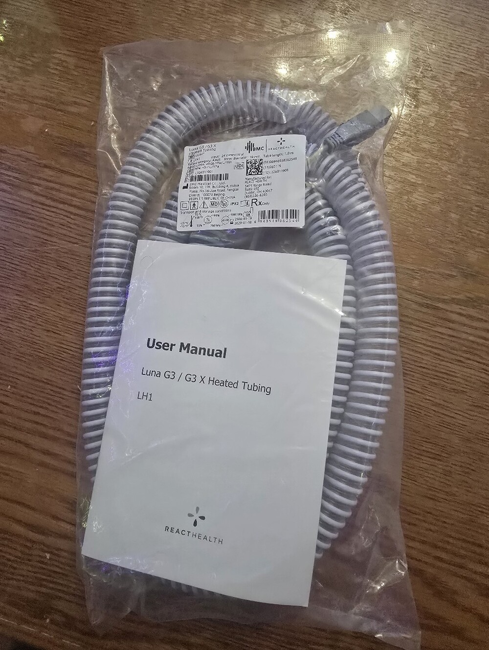 Luna G3 Heated Tubing